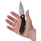 Case Cutlery Knife, Case Black Anodized Aluminum Westline S35VN Blade 36550 - alternate 4